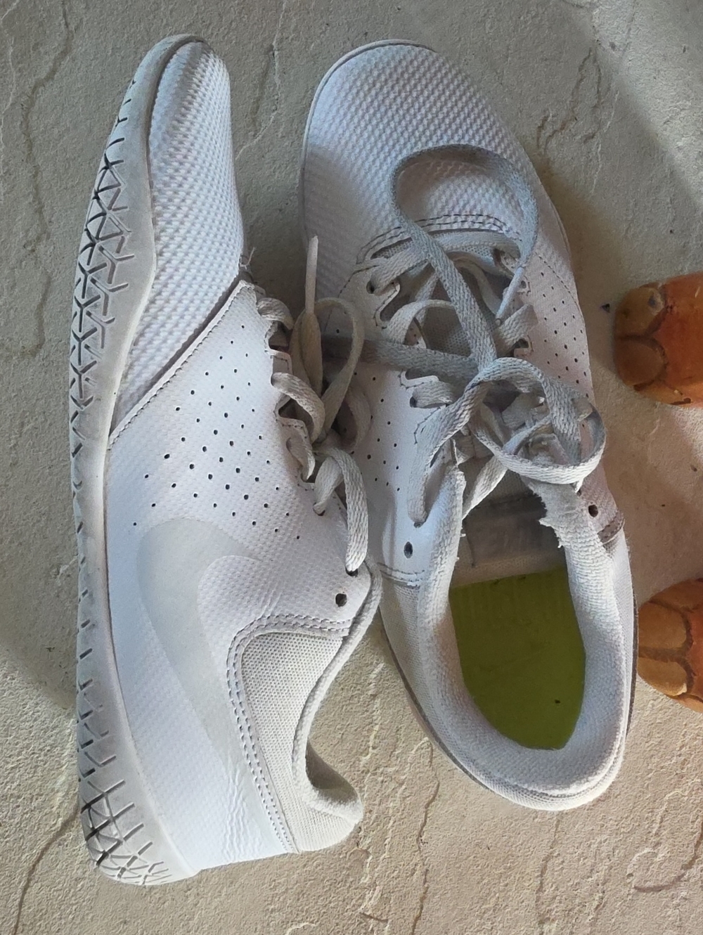 Nike White Low-Top Cheer Training Sneakers